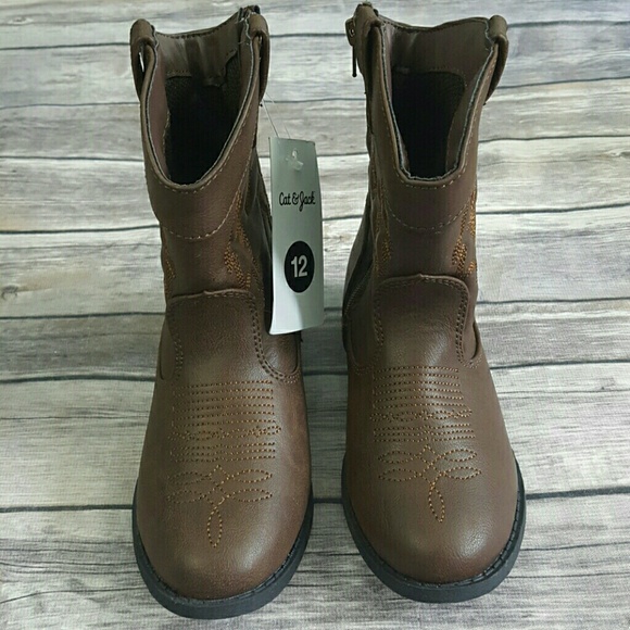 Cat & Jack Shoes Cat Jack Toddler Boys Ollie Cowboy Western Boots Poshmark